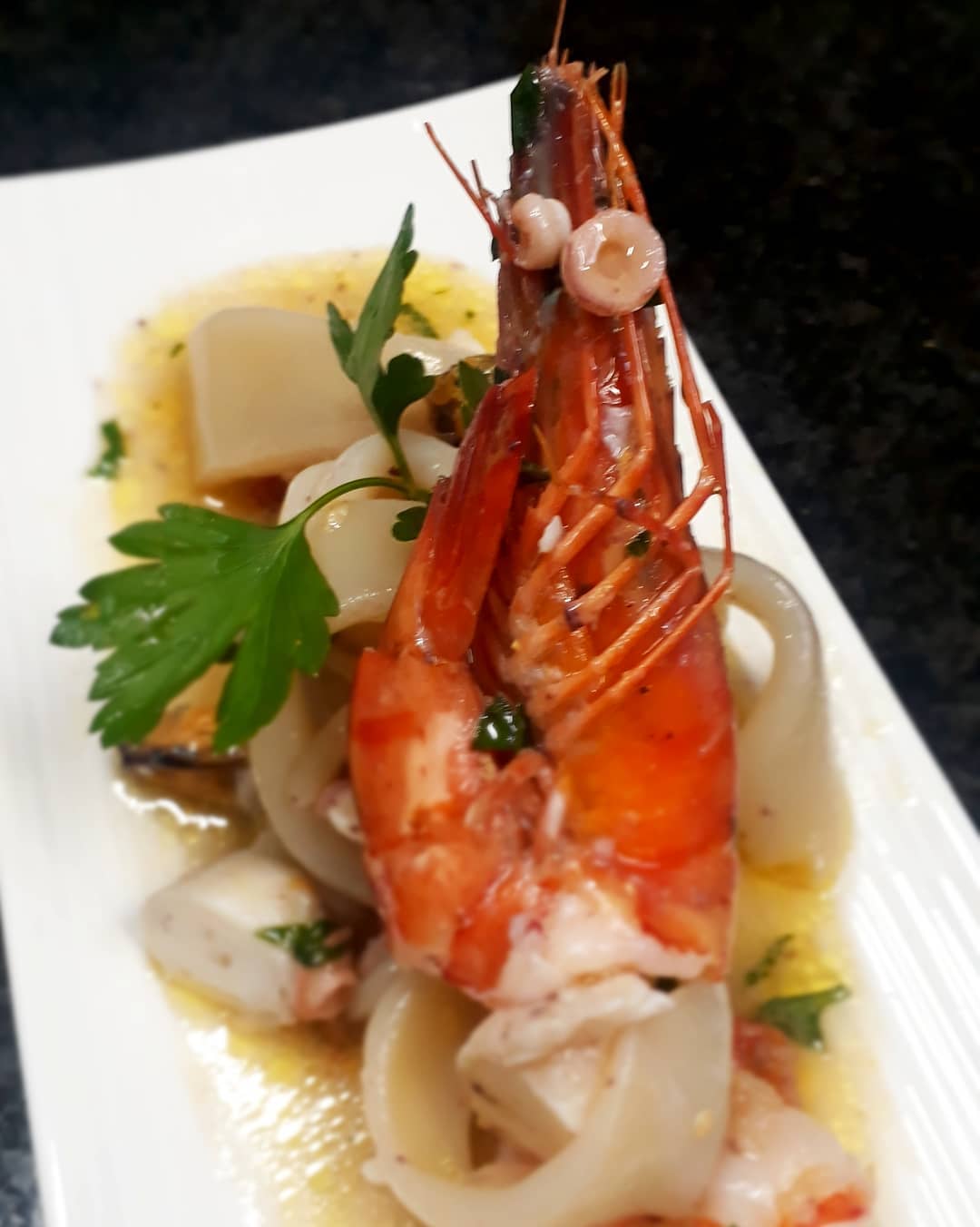 Insalata di Mare con Astice Particolare Takeout Online Shop